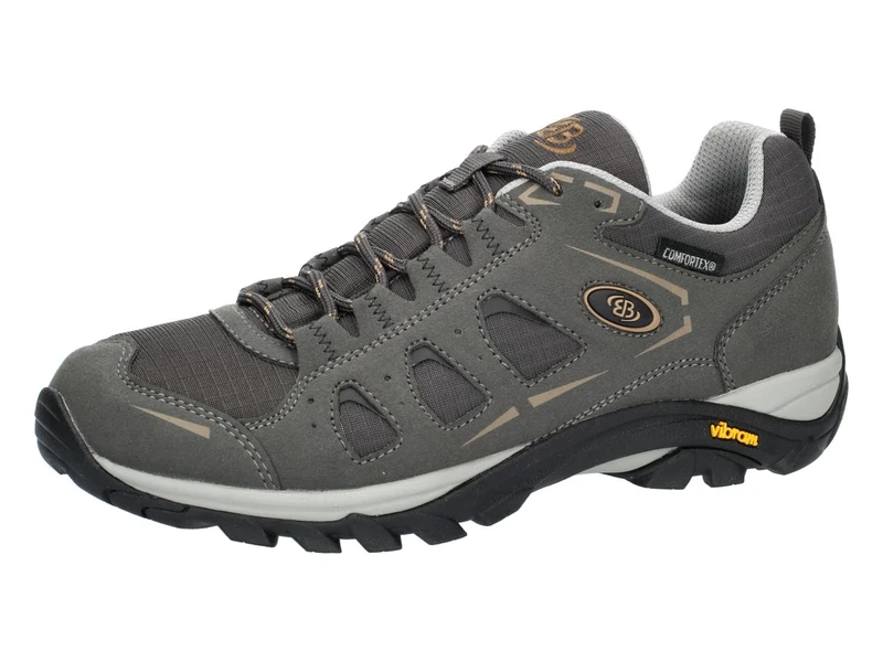 Brütting Unisex's Mount Frakes Low Trekking Shoes, Brown/Beige, 12 UK