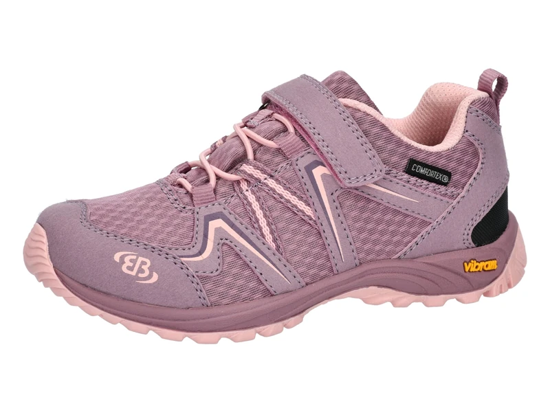 Brütting Unisex Kid's Rockwall Trekking Shoes, Purple Pink, 1.5 UK Child