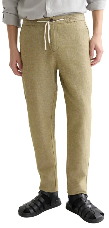 Scotch & Soda Men's Warren Chino Jogger, Green Moss 300, 32 W/30 L