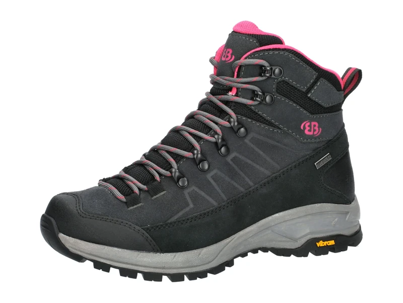Brütting Unisex's Mount Sellery Hiking Boots, Charcoal Pink, 9 UK