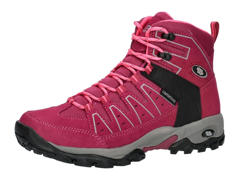 Brütting Unisex's Mount Pinos High Hiking Boots, Pink Rose, 5 UK