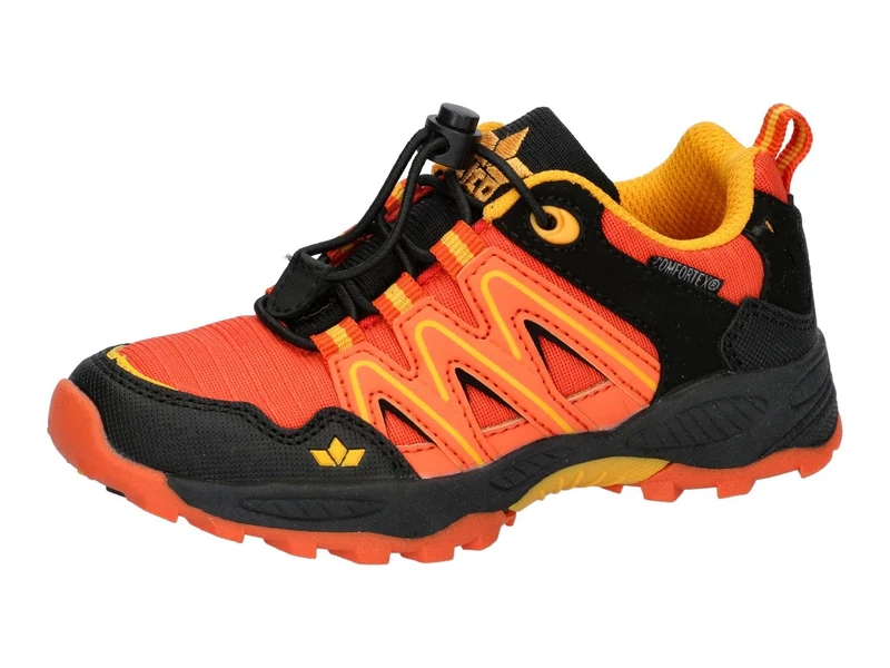 Lico Boys Unisex Children's Leander Trekking Shoes, Red/Black/Orange, 30 EU