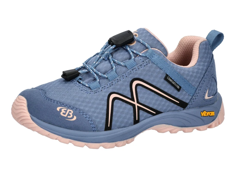 Brütting Unisex Kid's Guide Trekking Shoes, Grey/Pink, 9.5 UK Child