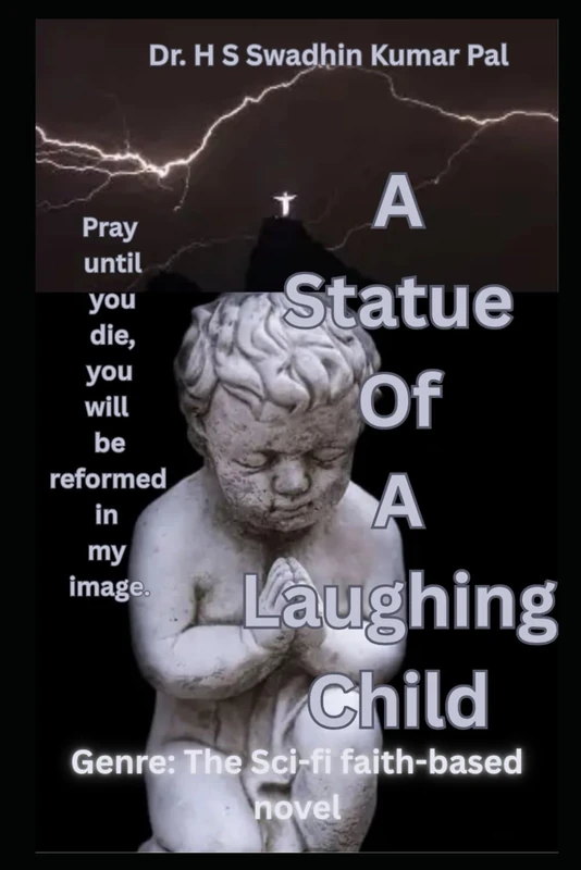 A Statue Of A Laughing Child - Image 1