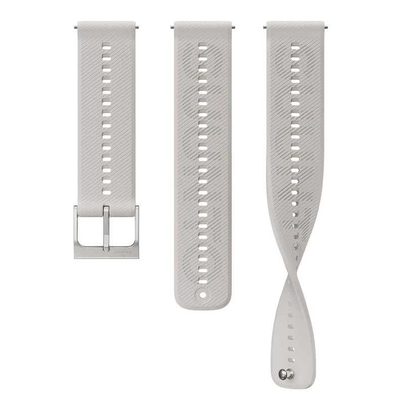 SUUNTO 22 ATH6 SILICONE STRAP FEATHER GREY S+M
