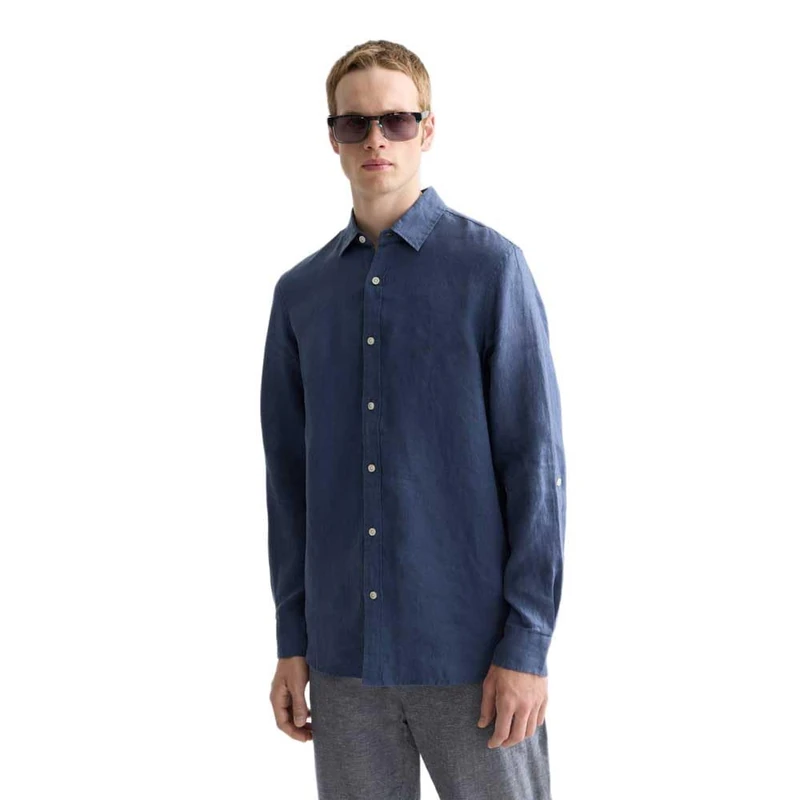 Scotch & Soda Linen Ls Shirt