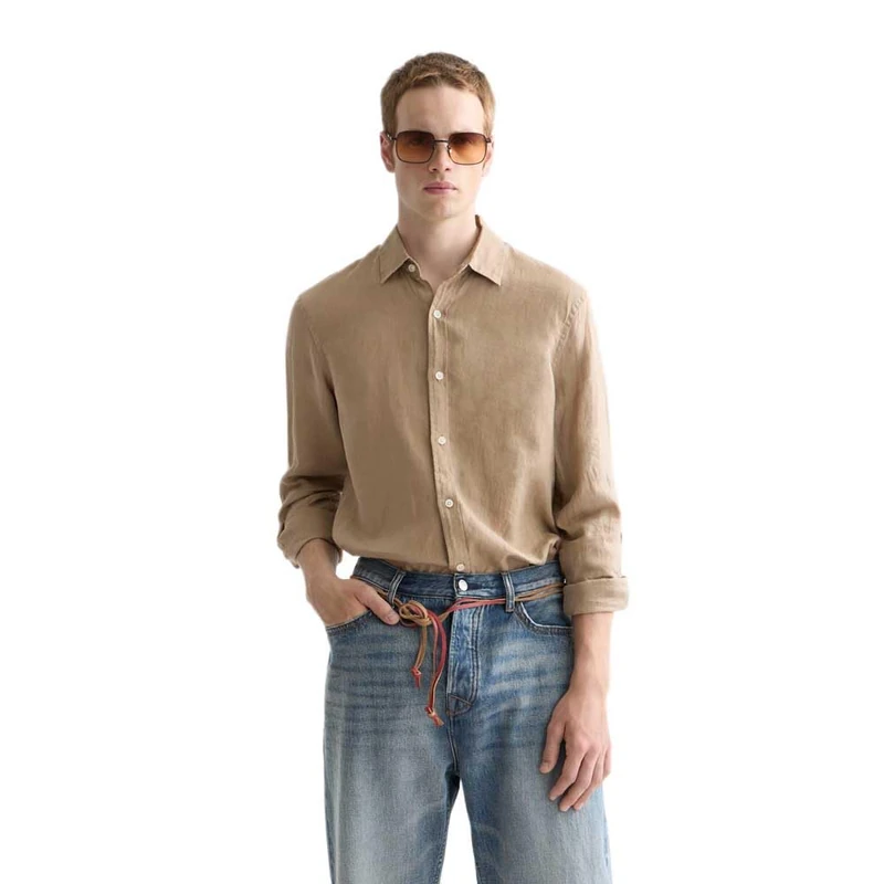 Scotch & Soda Linen Ls Shirt