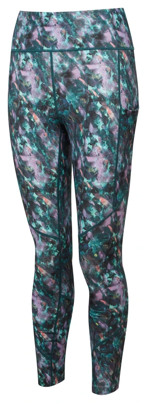 Ronhill Running, Wmn's Tech Crop Tight, Multi Flora, 14
