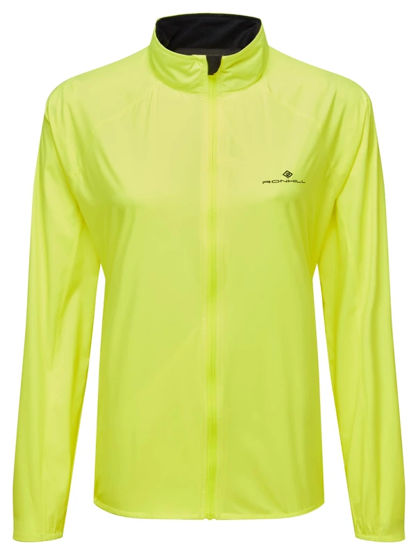 Ronhill Running, Wmn's Core Jacket, Fluo Yellow/Black, 16