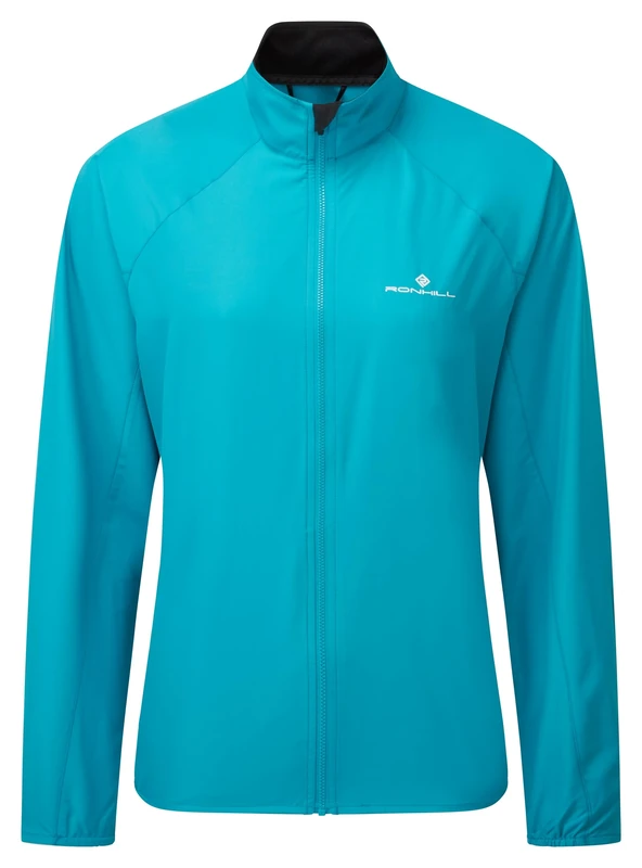 Ronhill Running, Wmn's Core Jacket, Azure/Bright White, 10