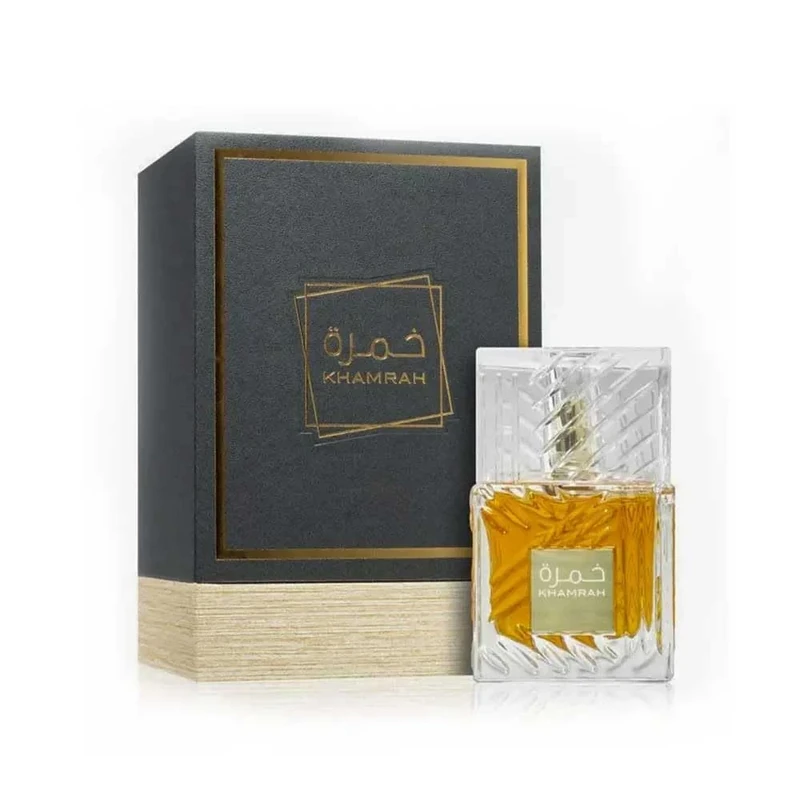Khamrah Perfume Eau De 100ml - Luxury Arabian Fragrance Scent For Men, Women, Unisex - Sweet, Vanilla, Amberwood - Long Lasting Spray EDP