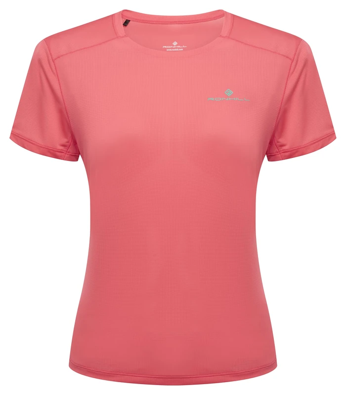 Ronhill Running, Wmn's Tech S/S Tee, Sorbet Sun/Florida, 8