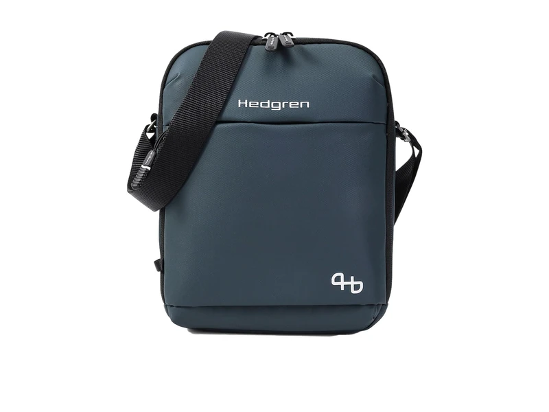 Hedgren Unisex's Walk Medium Crossover + RFID, City Blue Eco, One Size