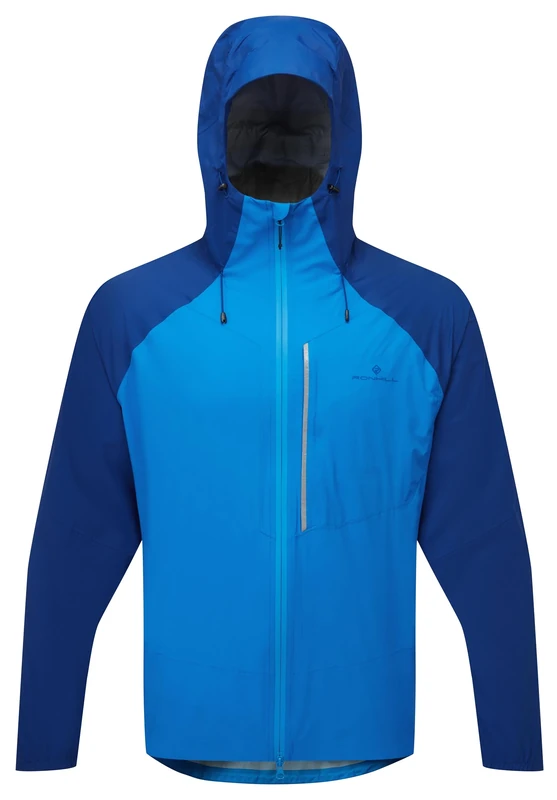 Ronhill Running, Men's Tech Storm Jacket, Ocean/Electric Blue, XL