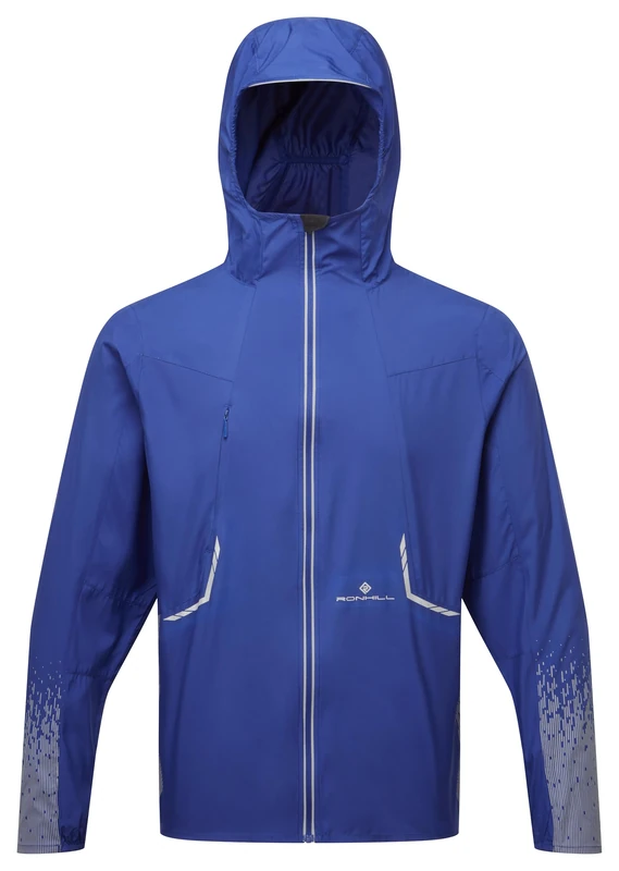 Ronhill Running, Men's Tech Reflect Jacket, Ocean/Reflect, XL