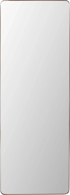 KARE Design Wall Mirror Simply, Gold, Full Length, Dressing Mirror with Metal Frame, Luxury, Room Decoration, Decorative Modern Home Decor for Living Room, Bedroom, 180x60 cm