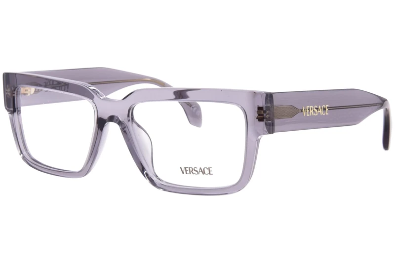 Eyeglasses Versace - 0ve3374u 55 5510 Transparent Grey / 55 Bridge: 17