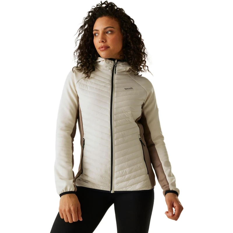 Regatta Womens Anderson Hybrid Jacket Padded Lightweight Stretch Winter Layer Top