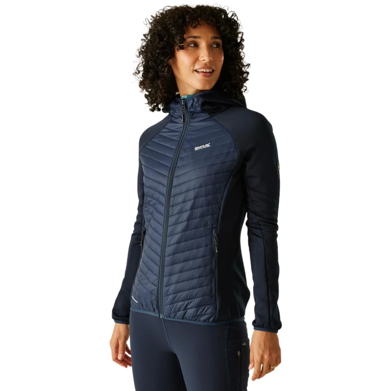 Regatta Womens Anderson Hybrid Jacket Padded Lightweight Stretch Winter Layer Top