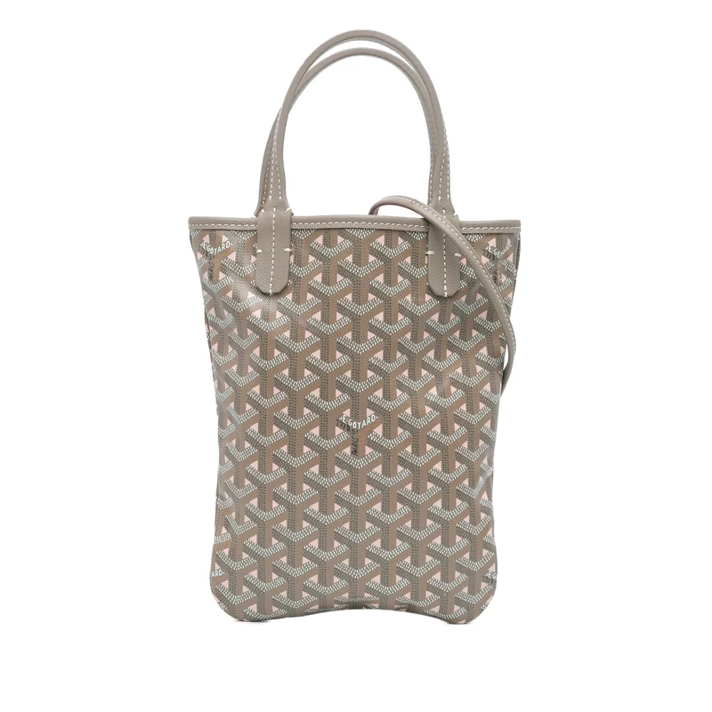 Pre-Loved Goyardine Poitiers Claire Voie Handbag