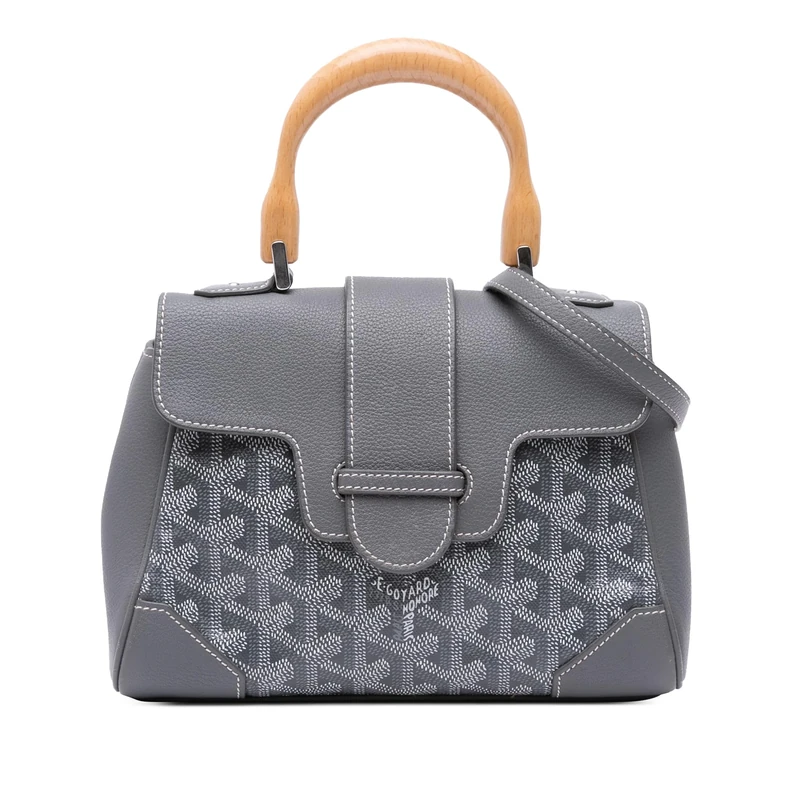 Pre-Loved Mini Goyardine Saigon Souple Handbag