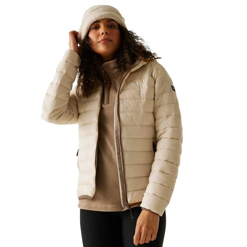 Regatta Womens Hooded Marizion Baffled Jacket Insulated Padded Puffer Winter Coat