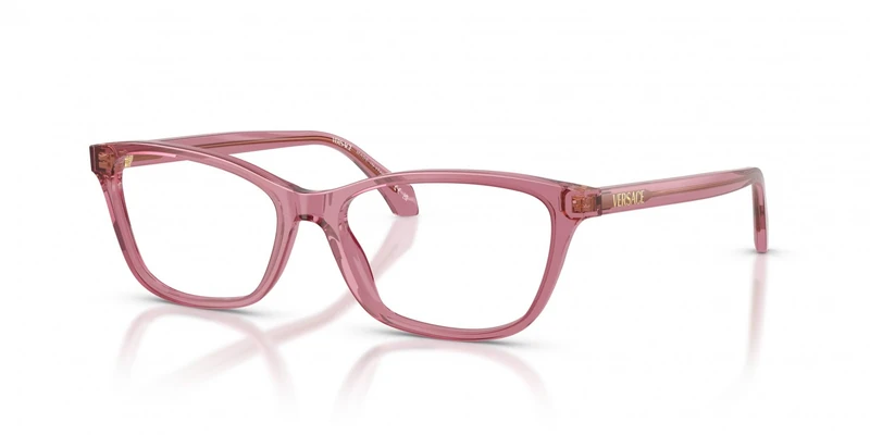 Eyeglasses Versace - 0ve3375 52 5234 Transparent Amarena / 52 Bridge: 16
