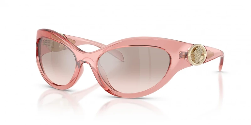 Eyeglasses Versace - 0ve4485 59 53228z Transparent Pink / 59 Bridge: 19