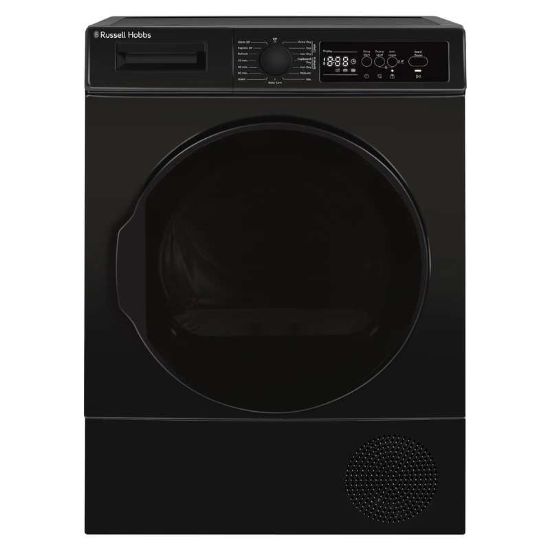 Russell Hobbs 9kg Heat Pump Tumble Dryer - Black RH9HPTD1E12B