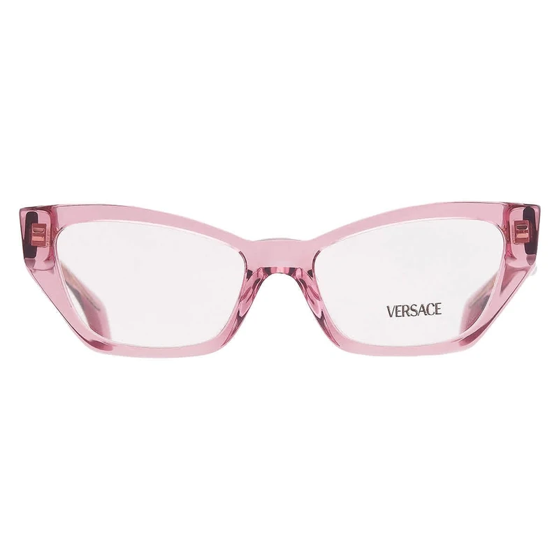 Eyeglasses Versace - 0ve3373u 52 5516 Transparent Pink / 52 Bridge: 17 - Image 1