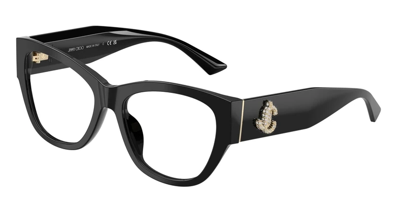 Choo 3033BU Eyeglasses by Jimmy, 5000 - Black, 52