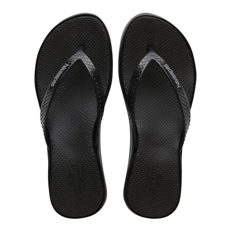 Havaianas High Platform II Women FlipFlop Black 3.5 UK - Image 1