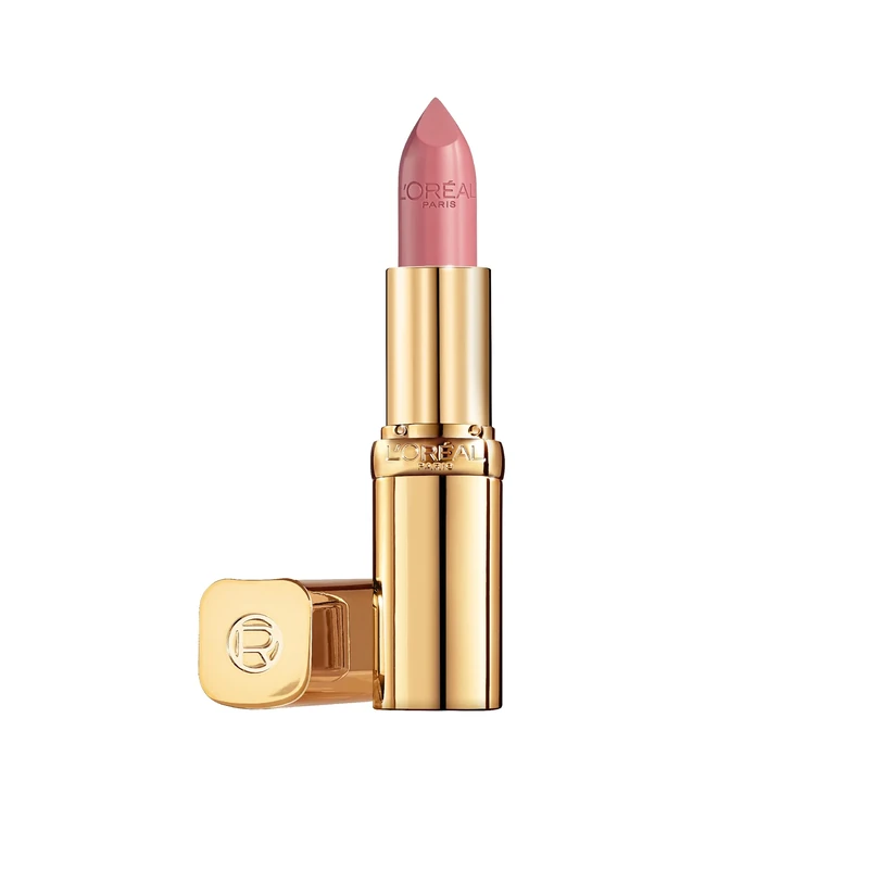 L'Oréal Paris Color Riche Satin Smooth Lipstick, Moisturising Pure Pigment Lip Colour, With Omega 3 & Vitamin E, 235 Nude (Pack of 6)