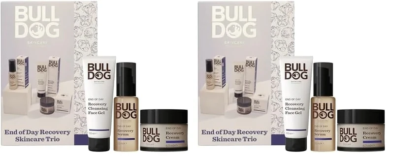 Bulldog Skincare | Men's Gift Set | Advanced End of Day Trio (Pack of 2) - Image 1