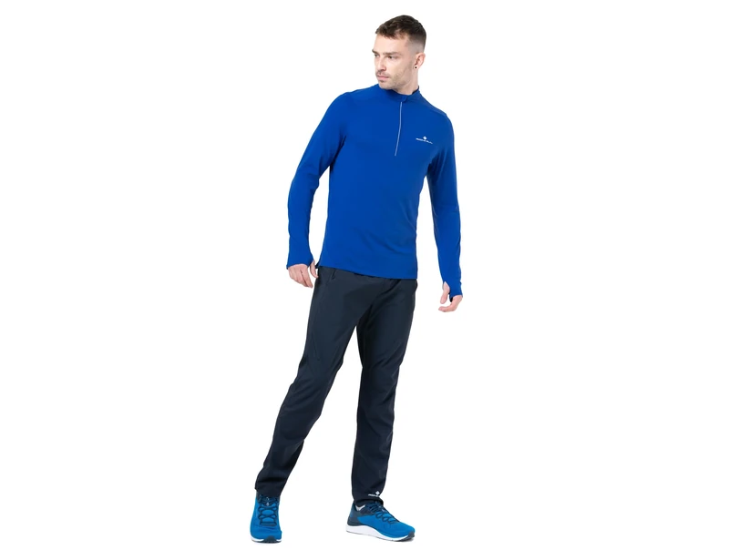 Ronhill Running, Men's Core Session Trackster, Black/Bright White, L