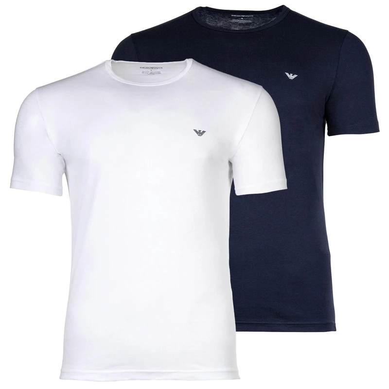 Men's CORELOGOBAND 2-Pack Crew Neck T-Shirt Multicolor S