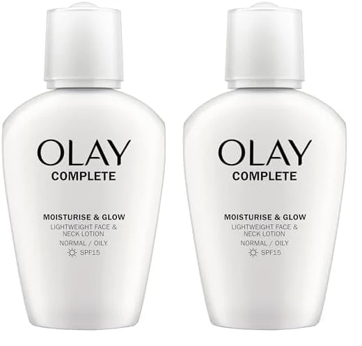 Olay Complete 3in1 Day Fluid Moisturiser For Normal/Oily Skin 100ML SPF15 (Pack of 2)