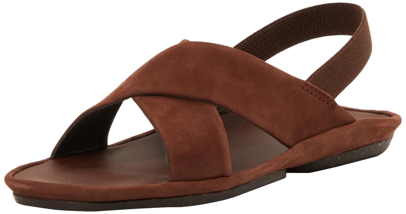 Camper Right Isla Women Sandal Medium Brown 37 (EU)