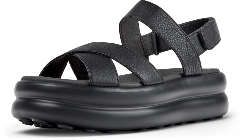 Camper Pelotas Flota Up Women Sandal Black 38 (EU)