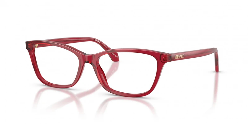Eyeglasses Versace - 0ve3375 52 5520 Transparent Red / 52 Bridge: 16 - Image 1