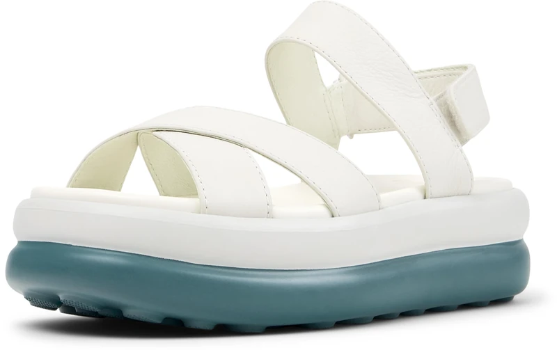 Camper Pelotas Flota Up Women Sandal White Natural 36 (EU)