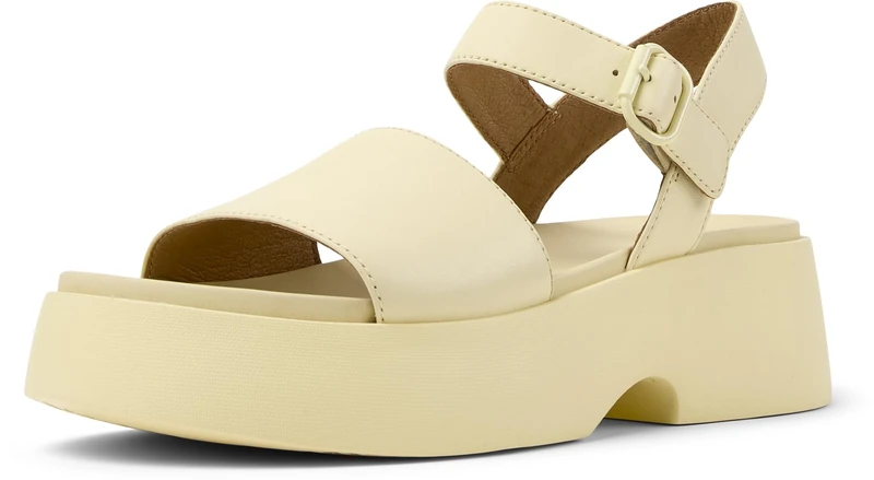 Camper Tasha Women Sandal Lt/Pastel Yellow 36 (EU)