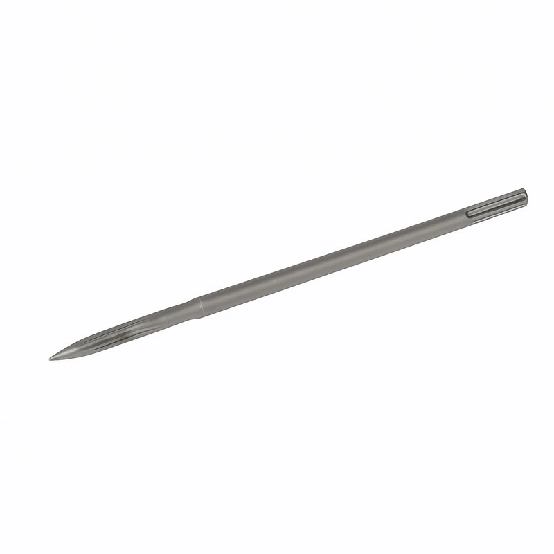 SDS-Max self-Sharpening Pointer, Hardened Steel, Optimized tip, Ideal for Drilling in Concrete and Masonry.