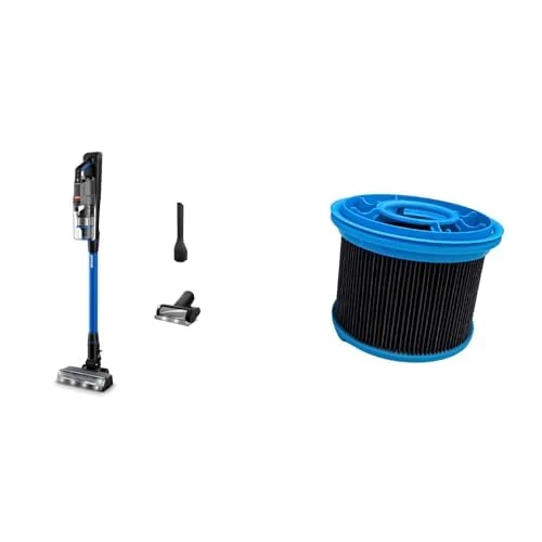 Bundle of BISSELL PowerClean FurFinder, Cordless Vacuum Cleaner + Bissell HEPA Filter for PowerClean FurFinder™ and FurGuard™ (4089E & 4245)