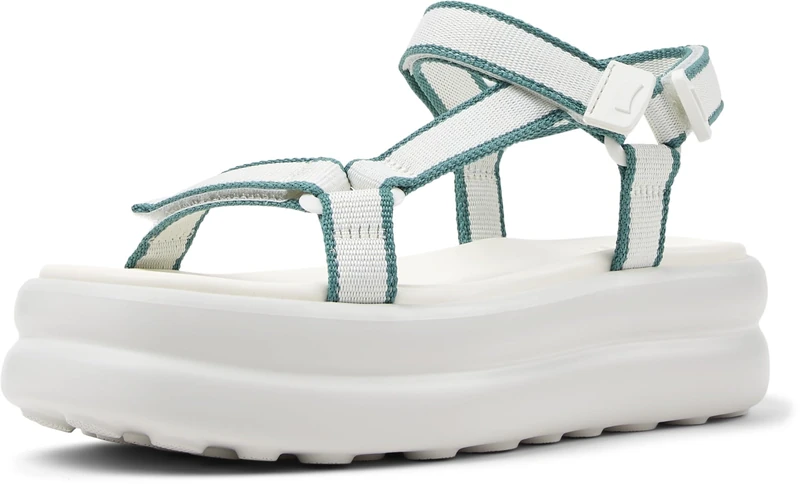 Camper Pelotas Flota Up Women Sandal White Natural 36 (EU)