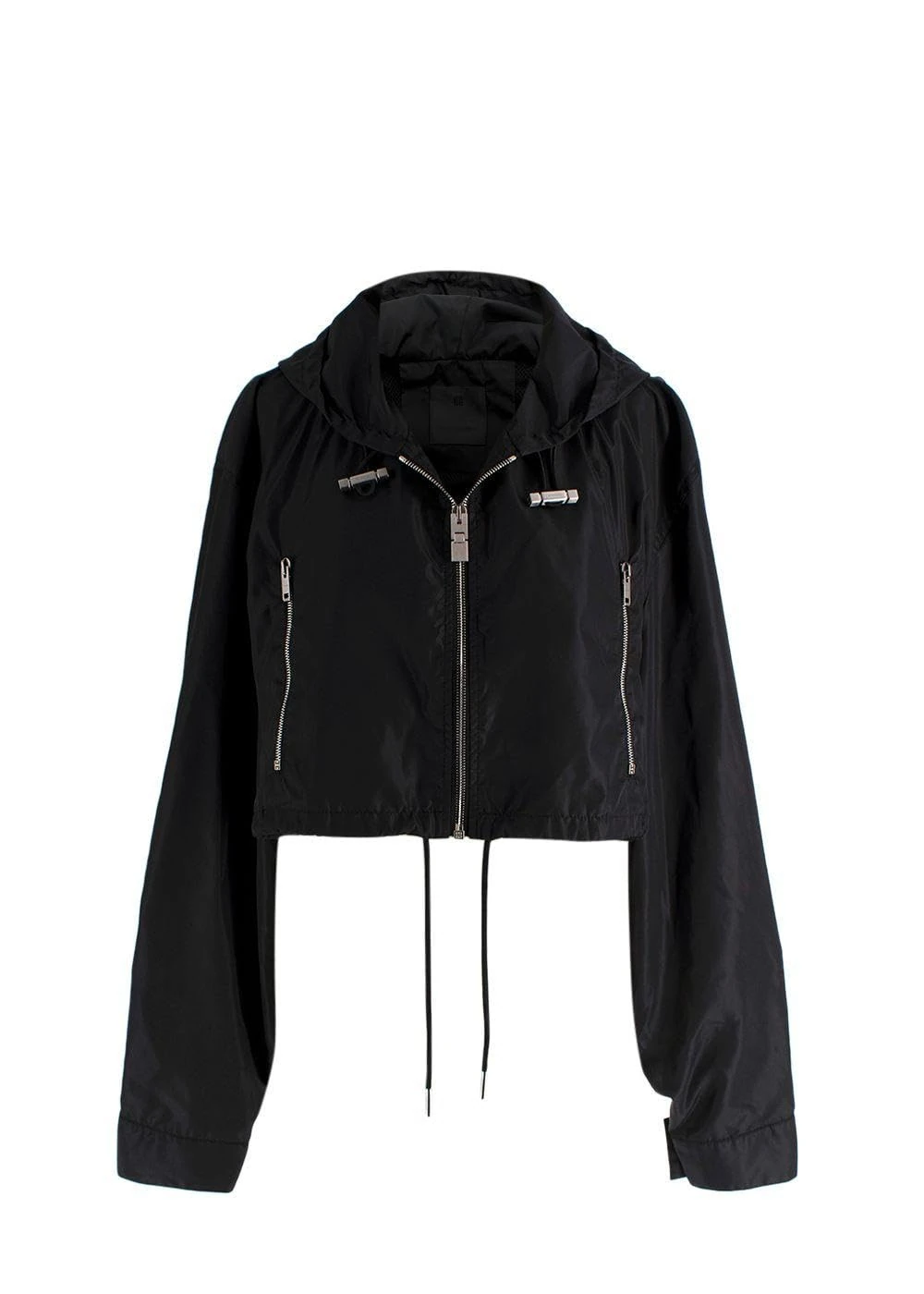 Givenchy Pre-loved Cropped Hooded Windbreaker
