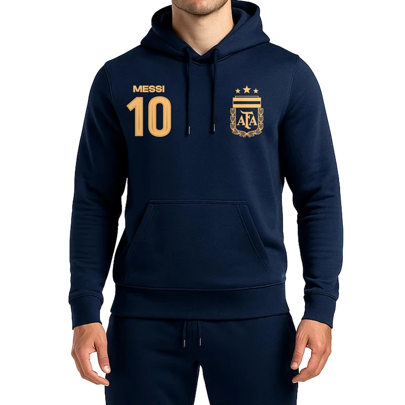 Icon Sports Unisex's Afa117ph-nv-lm-l Hooded Sweatshirt, Afa117ph-nv, Large