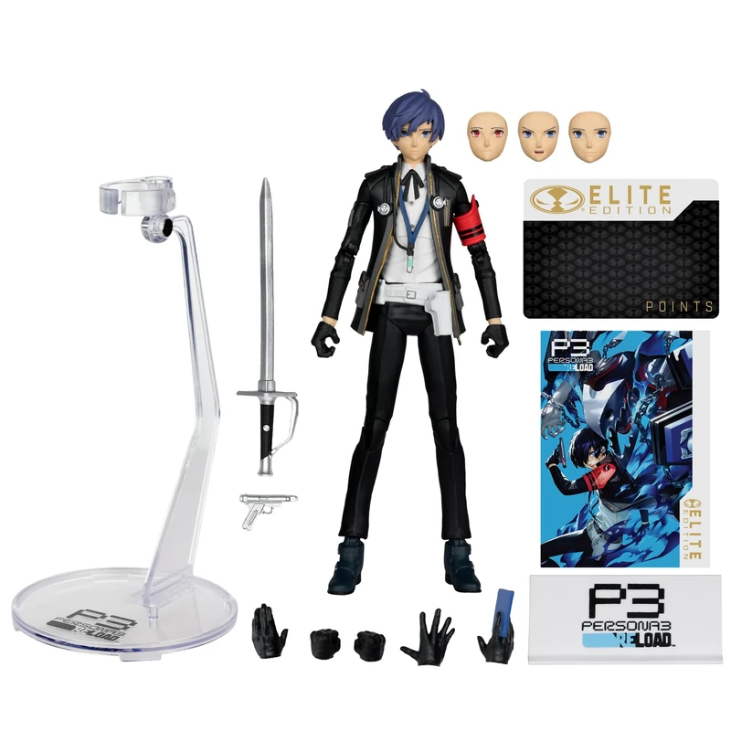 McFarlane Persona 3 Reload The Protagonist 7in Deluxe Action Figure Elite Edition #5