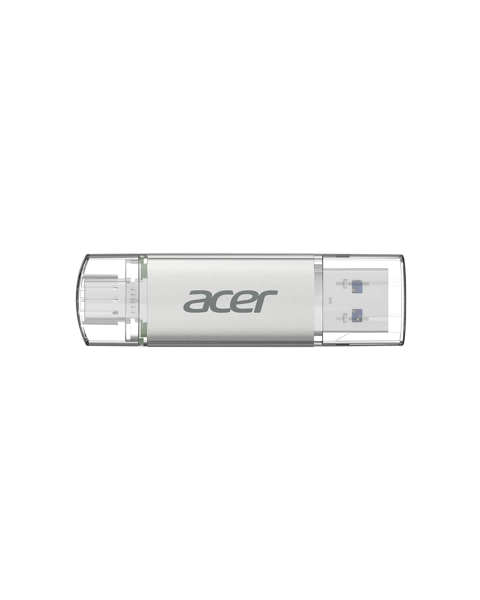 Acer UT300 USB 3.0 Flash Drive 32GB, Memory Pen Stick with Transfer Speeds Up to 150 MB/s, USB Type-C Typc-A Thumb Drive for Phones, Laptops, TVs and Audio Equipment
