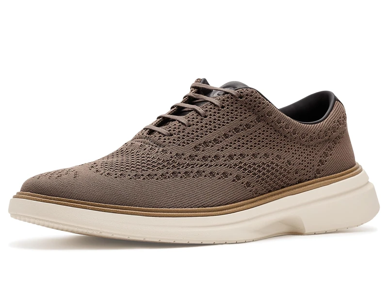 Cole Haan Men's OriginalGrand Cityspectre Stitchlite Wingtip Oxford, Truffle/Chocolate Raisin, 10-M UK